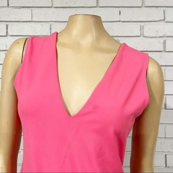 Free People Women’s Keep It Sleek Duo Festival Fuchsia Bodysuit - Size Large - Picture 8 of 10